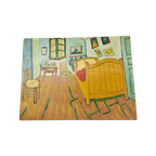 Olieverf Op Board - 'De Slaapkamer Van Vincent Van Gogh In Arles - 3E Kwart 20E Eeuw thumbnail 1