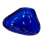 Murano Bullicante Glas Asbak In Blauw thumbnail 1