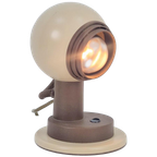 Vintage Eyeball Magneet Globe Tafellamp Neweba Ag Swiss '70 thumbnail 1