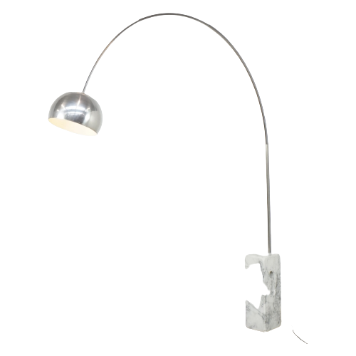 1 St Edition Flos Arco Floor Lamp By Achille & Pier Giacomo Castiglioni