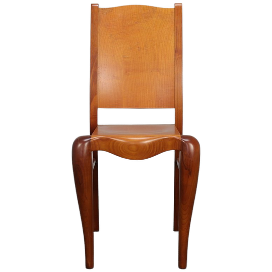 “placide Of Wood” Chair By Philippe Starck For Driade Italy, 1990 1