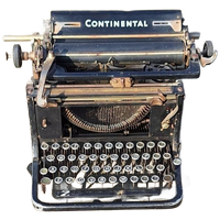 Typemachine Van Continental, Voor De Verzamelaar.