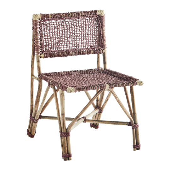 Madam Stoltz Stoel Dusty Pink 1