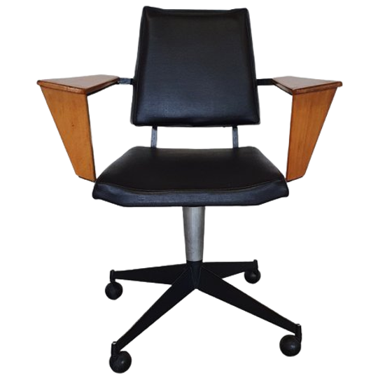 Very Rare Velca Legnano Office Chair 1950s 1