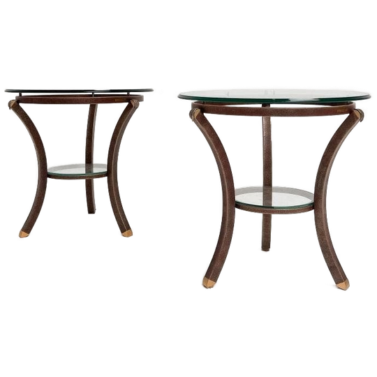 Set Art Deco Bijzettafels Van Pierre Vandel, 1960's 1