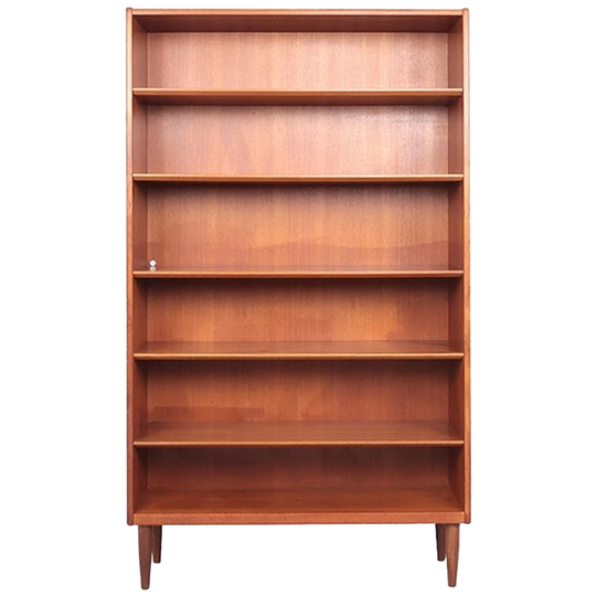 Teak Houten Boekenkast, 1960s 1