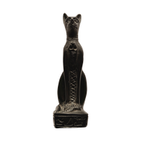 Egyptische Kat Bastet Met Cobra