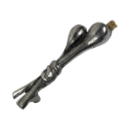 Handmade - Organic Shaped Drawer / Door Pull Or Handle - Casted Aluminum (New Old Stock) - Made I thumbnail 1