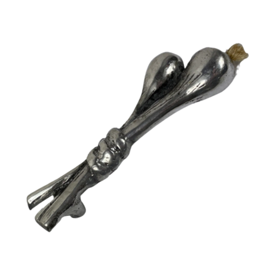 Handmade - Organic Shaped Drawer / Door Pull Or Handle - Casted Aluminum (new Old Stock) - Made I 1