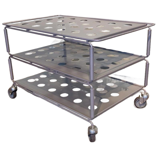 Vintage Ikea Tunsta Trolley Niels Gammelgaard Audiomeubel 1