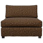 4x6 sofa - X2 Fauteuil Bronze Velours thumbnail 1