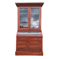 Vintage Buffetkast, Apothekers Vitrine Kast, Grutters Kast