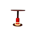 Design Tafel (Rood) - Memphis Style By Bobsin For Puik thumbnail 1