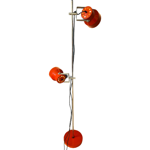 Anvia Oranje Mid Century Space Age Vloerlamp