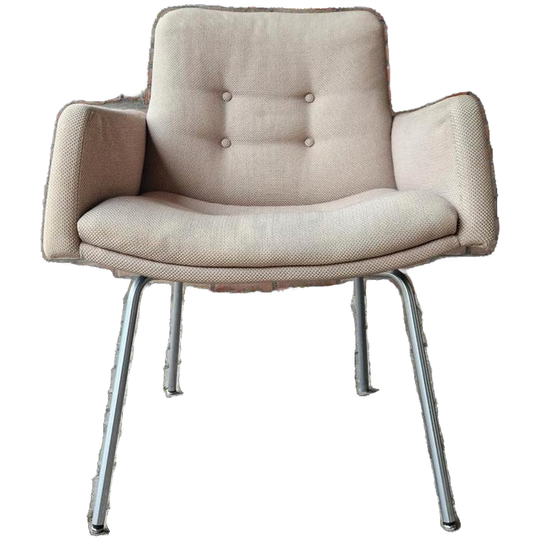 70's Vintage Stoel Bureaustoel Jaren 70 Classic Mid Century 1