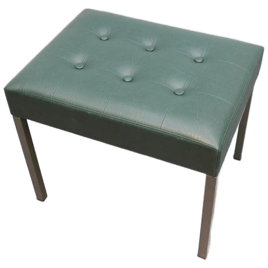 Vintage Voetenbankje | Jaren 60 | Groen 1