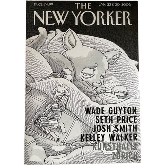Wade Guyton, Seth Price, Josh Smith, Kelly Walker – The New Yorker, Kunsthalle Zurich, 2006 1
