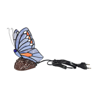 Mabrilux Lighting - 'Butterfly' - Tiffany Stijl - Glas En Lood - Brons - 2000