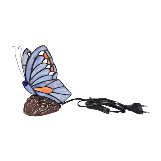 Mabrilux Lighting - 'butterfly' - Tiffany Stijl - Glas En Lood - Brons - 2000 1