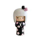 Grote Geschilderd Japanse Momiji Doll ~21Cm thumbnail 1