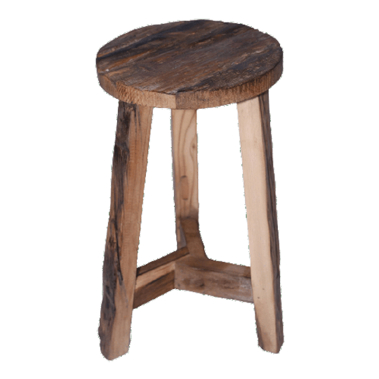 Houten Krukje India 1