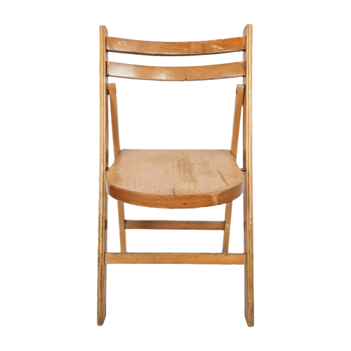 Hera - Klapstoel - 'Folding Chair' - Hout - 3E Kwart 20E Eeuw