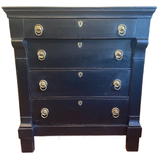 Hollandse Commode Ladekast Ladenblok Shabby Chic 1