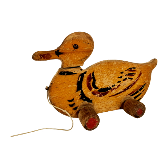Museumstuk - Speelgoed - Waggel Eend - 1930's 1
