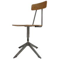 In Hoogte Verstelbare (Bureau)Stoel Van Biofiz, 1970'S