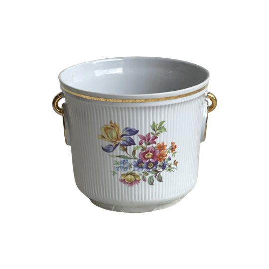 Kitschy Bloempot Weisswasser Bloemdecor Vintage 1