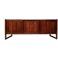 Vintage Palissander Lowboard, Deens Design Van Mørke Møbelfabrik, Jaren 60
