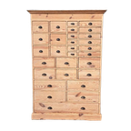 Unieke.grenen Ladekast 29 Lades Refurbished Puur Natuur thumbnail 1