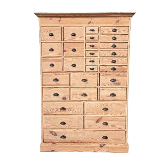 Unieke.grenen Ladekast 29 Lades Refurbished Puur Natuur 1