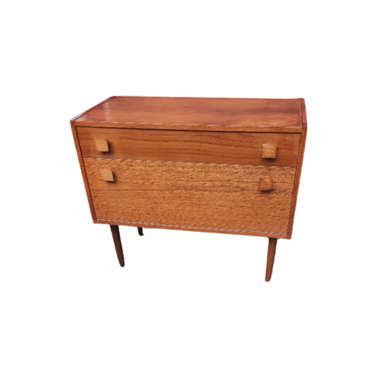 Vintage Teak Audiomeubel Slotboom/interstar 1