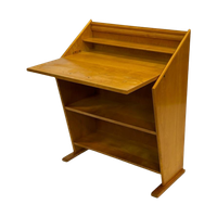 Vintage Eiken Secretaire Door Cor Alons Voor Den Boer Gouda