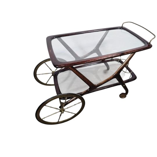 Vintage Roltafeltje / Bar Cart / Trolley 'cassina' 1