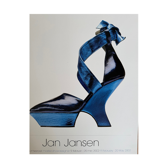 Jan Jansen, "stir My Blue Blood', 1995, Shoedesigner, Rokin 42, Copyright Claude Vanheye And Joost Guntenaar, 2002, Printed In Holland /#ps 1005 1