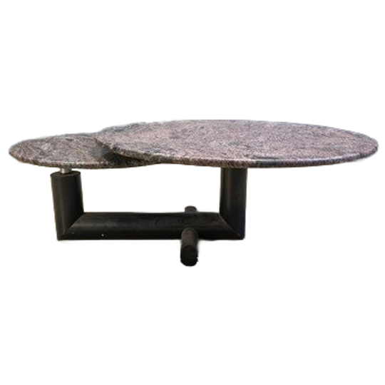 Vintage Marble Coffee Table By Roche Bobois, 1980s 1