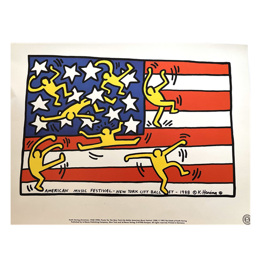 Keith Haring (1958 -1990) - New York City Ballet 1