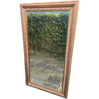 Vintage Spiegel Goud Met Facet Geslepen Spiegelglas 85X110Cm thumbnail 1