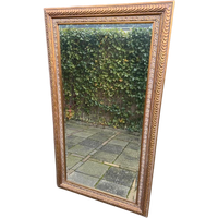 Vintage Spiegel Goud Met Facet Geslepen Spiegelglas 85X110Cm