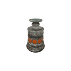 Strehla (Ddr) Keramieken Lava Bloempot/Vaas (West Germany Style) thumbnail 1