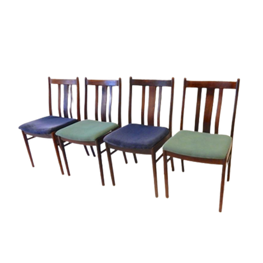 Vintage Stoel Eetkamerstoel Jaren 60 Design Palissander 1