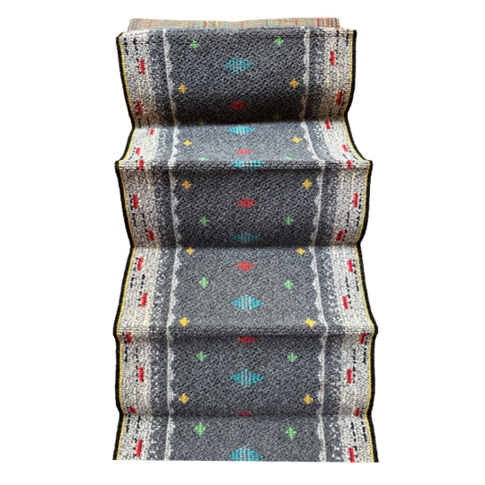 Tijdloze Wollen Traploper + 15 Koperen Roedes (bijna Nieuw) 1