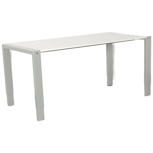 Aspa Bureau, Bladkleur Naar Keuze, 160x80cm, Hoogte Instelbaar Onderstel D.m.v. Handslinger 1