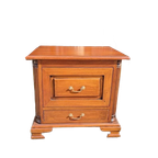 Klassiek Engels Bureau Ladekast, Nachtkastje Bijzettafel Me thumbnail 1