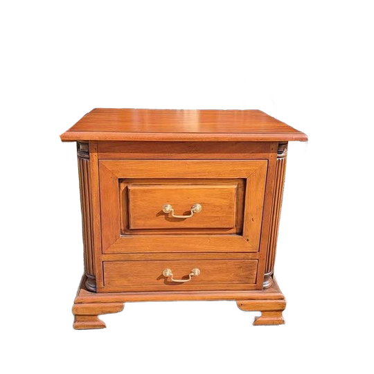 Klassiek Engels Bureau Ladekast, Nachtkastje Bijzettafel Me 1