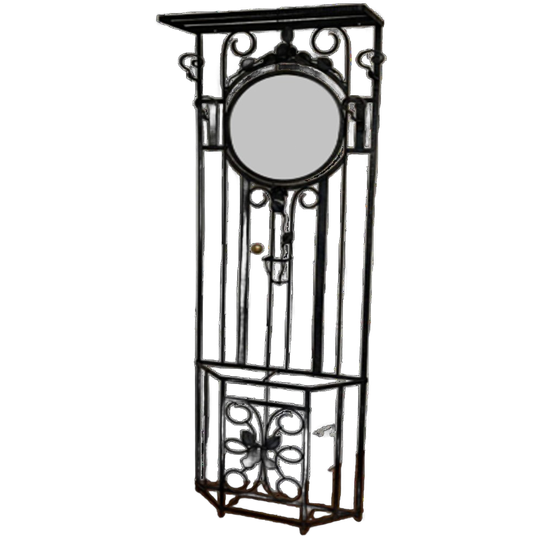 Art Deco 1930 Kapstok Staand Wandkapstok Frans 1