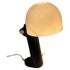 Fuder - Mushroom Table Lamp - Black Plastic Base And Adjustable White Acrylic Shade thumbnail 1