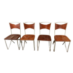2 Vintage Design Eetkamerstoelen thumbnail 1